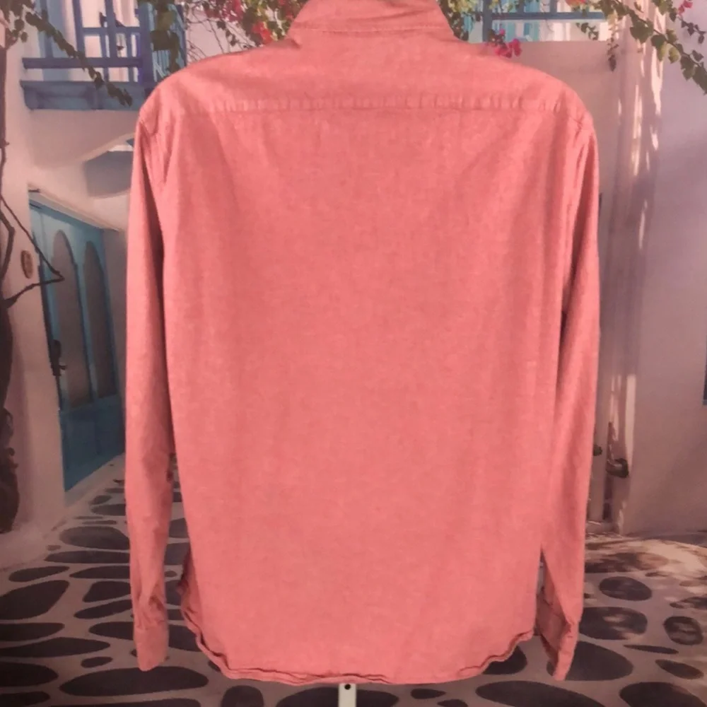 J. Crew Light Red Button Up Shirt